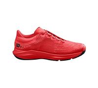 WILSON Homme Chaussures de Tennis, KAOS 3.0, Rouge/Noir, 42 2/3, pour Tout Type de Surfaces, pour Joueurs de Tout Niveau, WRS326120E085