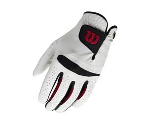 WILSON Homme Gant de Golf, Taille S, Main Droite, MRH, Blanc, Feel Plus, WGJA00065S