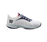 Wilson Homme Hurakn Pro Padel Sneakers, White/Cooling Spray, 42 EU