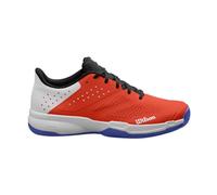 Wilson Homme KAOS Stroke 2.0 Tennis Shoe, White/Orange.COM/Bluing, 41 1/3 EU