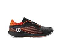Wilson Homme KAOS Swift 1.5 Clay Sneaker, Black/Phantom/Shocking Orange, 42 2/3 EU