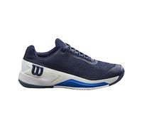 Wilson Homme Rush Pro 4.0 Sneaker, Navy Blazer/White/Lapis Blue, 40 EU