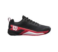 Wilson Homme Rush Pro 4.5 Clay Chaussure de Tennis, Black/Infrared/White, 42 EU