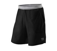 Wilson Homme Short, POWER 8 SHORT, Polyester/Spandex, Noir, Taille XXL, WRA789304XX