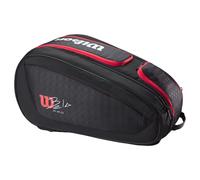 Wilson Sac de padel Bela Super Tour pour 4 pagaies Noir/Rouge