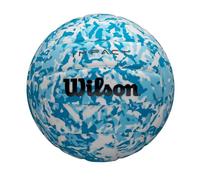 WILSON Impact Gen Green, Ballon de Volley, Conçu avec Vessie à Verrouillage par Pression et Revêtement en EVA Durable, Utilisation en Intérieur, Couleur: Bleu/Blanc, Taille Officielle