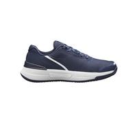 WILSON Intrigue Pro Clay Chaussures de Tennis Femme, Excellent Maintien au Milieu du Pied et Bonne Adhérence, Confort Luxueux et Grande Durabilité, Couleur : Bleu Marine/Blanc, Taille : 8