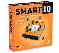 Wilson Jeux Smart 10 Version française | Jeu de Quiz Fun et Compact | Quiz Nomade pour 2 à 8 joueurs | 100 cartes questions doubles | MA001