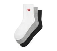 Wilson Quarter Top Socks 3 Units Multicolore EU 38-42 Homme,Femme