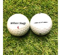 Wilson Lot de 50 balles de golf à fermeture Éclair AAA/AA