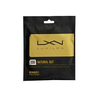Wilson LUXILON Natural Gut Cordages de Raquette de Tennis Unisex-Adult, Clear, 130