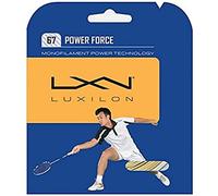 WILSON Luxilon WRZ990122 Cordage de Badminton , Spin Force, Gold, 10 Mètres, Épaisseur 0,67 mm,