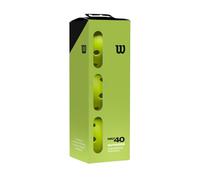 WILSON Max 40 Balle d’extérieur - Pack de 3