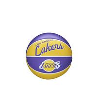 Mini ballon Los Angeles Lakers Nba Team Retro 2021/22 - jaune/violet - TU