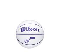 Wilson Mini ballon de basketball avec autographe de l'équipe de la NBA - Utah Jazz