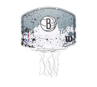 Wilson Mini Cerceau de l'équipe NBA - Brooklyn Nets, Gris
