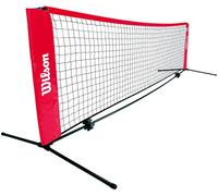 WILSON Mini Filet de Tennis Transportable, Starter Ez Tennis Net, Largeur 6,1 m, Rouge, WRZ259700