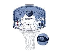 Wilson Mini Panier de Basket, Hoop NBA TEAM MINI HOOP, MEMPHIS GRIZZLIES, plastique