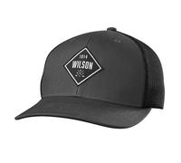 Wilson Mixte Casquette Golf Snapback Capuchon, Gris/Noir, Taille Unique EU