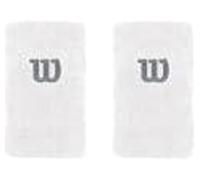 WILSON Mixte Extra Wide Wristband Bracelet, Blanc, Taille unique EU