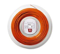 WILSON Mixte Revolve Tennis Racket String, Orange, 15G EU