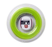 WILSON Mixte Sensation Cordages, Neon Green, 16G EU