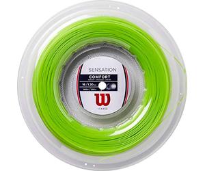 WILSON Mixte Sensation Reel Cordages, Neon Green, 16G EU