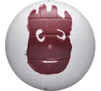 Wilson - "Mr Wilson" - Volleyball Cast Away -PolyuréthaneRD405 (Taille unique) (Blanc/Rouge)