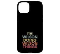 Wilson Name Wilson Personalized Name First Given Coque pour iPhone 15 Plus