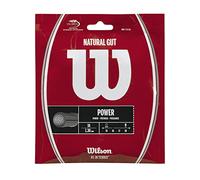 Wilson Nat Gut Cordages de Raquette de Tennis Adulte Unisexe, Natural, NS