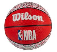 Wilson NBA City Paris WZ4033001XB Mini Ballon de Basketball Unisexe Rouge 3 EU