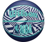 Wilson Nba Drv Plus Dazzle Camo Basketball Blue 6 Blue 6
