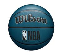 Wilson NBA Forge Ballon de Basketball intérieur/extérieur - Bleu Sarcelle - Taille 6 - 72,4 cm