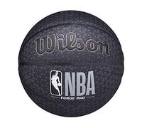 Wilson NBA Forge Pro Printed Ball WTB8001XB Ballon de basketball unisexe, noir, 7 EU