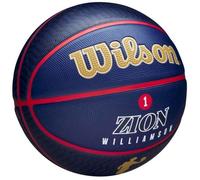 Wilson NBA Player Icon Zion Williamson Outdoor Ball WZ4008601XB7, Unisexe, Bleu marine, ballons de basket 7