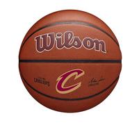 Wilson NBA Team Alliance, Ballon de Basket, Surface Pure Feel et Technologie Dual Depth, Stabilité à l'Air améliorée, Couleur: Marron, Taille: 7