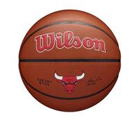 Wilson NBA Team Alliance, Ballon de Basket, Surface Pure Feel et Technologie Dual Depth, Stabilité à l'Air améliorée, Couleur: Marron, Taille: 7