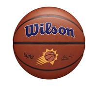 WILSON NBA Team Alliance, Ballon de Basket, Surface Pure Feel et Technologie Dual Depth, Stabilité à l'Air améliorée, Couleur: Marron, Taille: 7