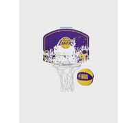 Wilson - Mini panier de basket NBA - Los Angeles Lakers - Violet - Taille unique - Pour adulte