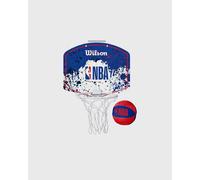 Wilson – Mini panier équipe NBA RWB – Article de collection et jouet – Taille unique