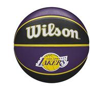 Wilson NBA Team Tribute Basketball Unisex-Adult, Los Angeles Lakers, 7, Violet et doré