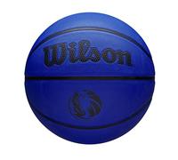 Wilson Ballon de basket NBA Tribute Solid – Coutures pro, Extérieur – Dallas Mavericks 5