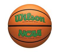 Wilson NCAA Evo NXT Ballon de Basketball d'intérieur Vert/Orange Taille 18-74,9 cm