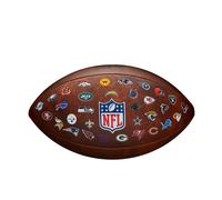 Wilson NFL 32 Team Logo American Football Official Brown Official Brown