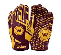 WILSON NFL Gants de football extensibles - Jeunes, commandants de Washington