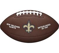 Wilson Ballon de football américain New Orleans Saints – Taille officielle, Licencié NFL