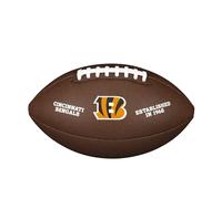 Wilson NFL Team Backyard Legend Ballon De Football Américain, Cuir Artisanal avec Vessie Sécurisée, Design Robuste, Équipe: Cincinnati Bengals, Couleur: Noir/Orange, Taille Officielle
