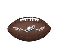 WILSON NFL Team Backyard Legend Ballon De Football Américain, Cuir Artisanal avec Vessie Sécurisée, Design Robuste, Équipe: Philadelphia Eagles, Couleur: Vert/Blanc, Taille Officielle
