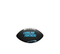 Wilson NFL Team Soft Touch Ball Unisex-Youth, Black, Mini Size