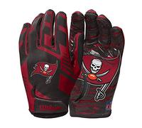 Wilson NFL (WTF9326TB) Gants de Football Extensibles pour Adulte Tampa Bay